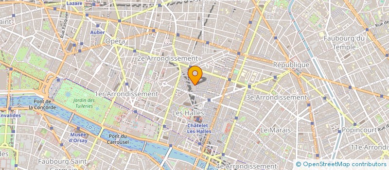 localisation de l'entreprise CLUB FL LOISIRS à PARIS