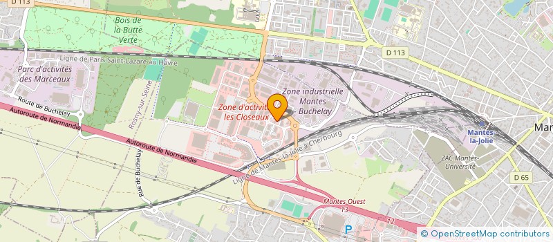 localisation de l'entreprise CLUB FOOD  DRANCY