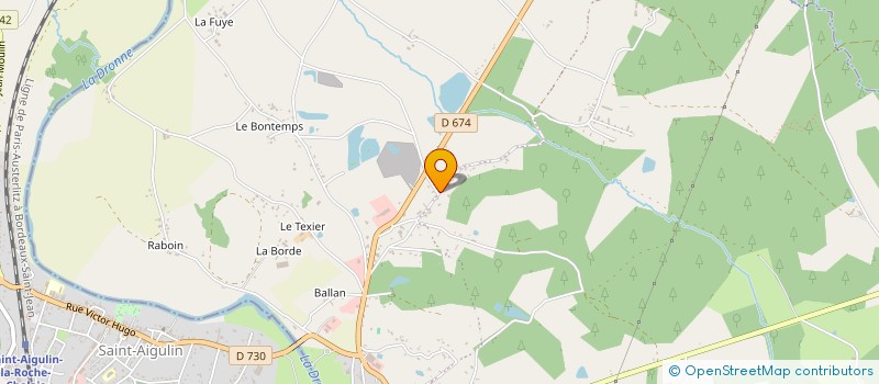 localisation de l'entreprise CLUB FRANCAIS DU BEAGLE-BEAGLE HARRIER ET HARRIER  LA ROCHE CHALAIS