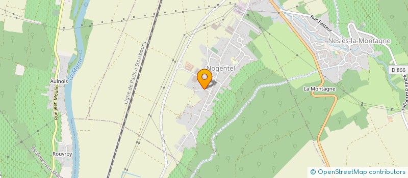 localisation de l'entreprise CLUB FRANCAIS DU SAINT-BERNARD ET DU DOGUE DU TIBET  EPAUX-BEZU