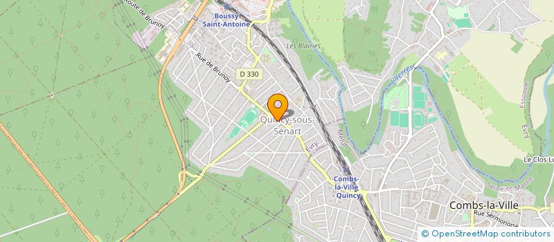 localisation de l'entreprise CLUB GEOLOGIQUE VAL D YERRES SENART à QUINCY-SOUS-SENART