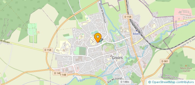localisation de l'entreprise CLUB GISORSIEN DE BOXE ANGLAISE ( BOXING GYM GISORS)  GISORS