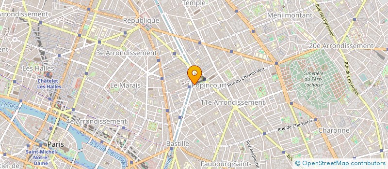 localisation de l'entreprise CLUB GRAND SOLEIL  PARIS