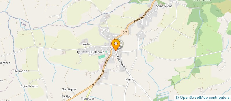 localisation de l'entreprise CLUB GYM DOUCE  CAST