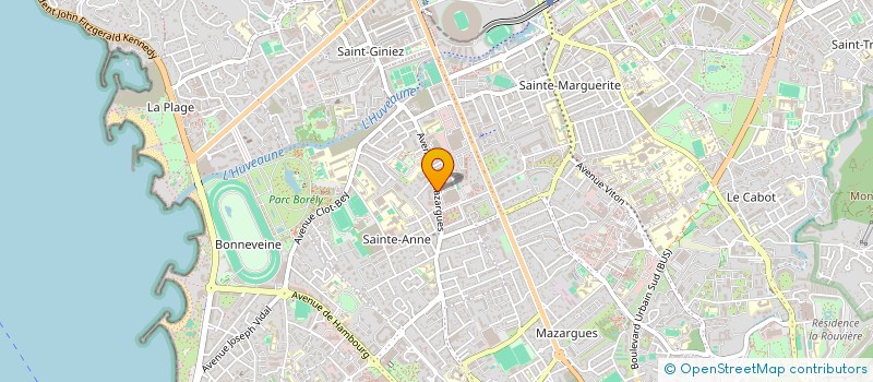 localisation de l'entreprise CLUB GYMNIQUE GRAND ST GINIEZ à MARSEILLE