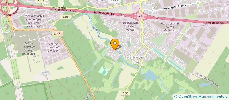 localisation de l'entreprise CLUB HALTEROPHILIE ET MUSCULATION TORCY  EMERAINVILLE