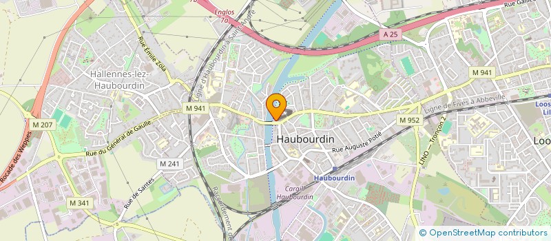 localisation de l'entreprise CLUB HAUBOURDIN A ROULETTES  HAUBOURDIN