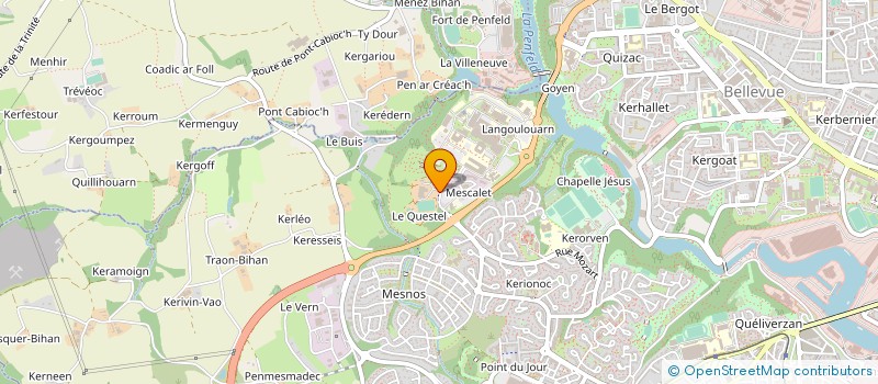 localisation de l'entreprise CLUB HIPPIQUE DE BREST à BREST