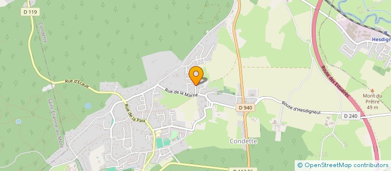 localisation de l'entreprise CLUB HIPPIQUE DU BOULONNAIS à LA CAPELLE-LES-BOULOGNE