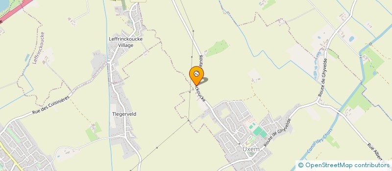 localisation de l'entreprise CLUB HIPPIQUE FLANDRE MARITIME  TETEGHEM-COUDEKERQUE-VILLAGE