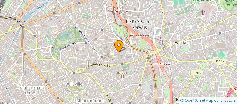 localisation de l'entreprise CLUB HUMIDE  PARIS