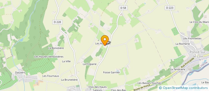 localisation de l'entreprise CLUB IA LOIRTECH à LOIR EN VALLEE
