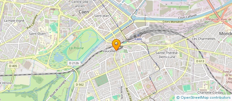 localisation de l'entreprise CLUB IMMOBILIER PATRIMOINE CAENNAIS CIPC à CAEN
