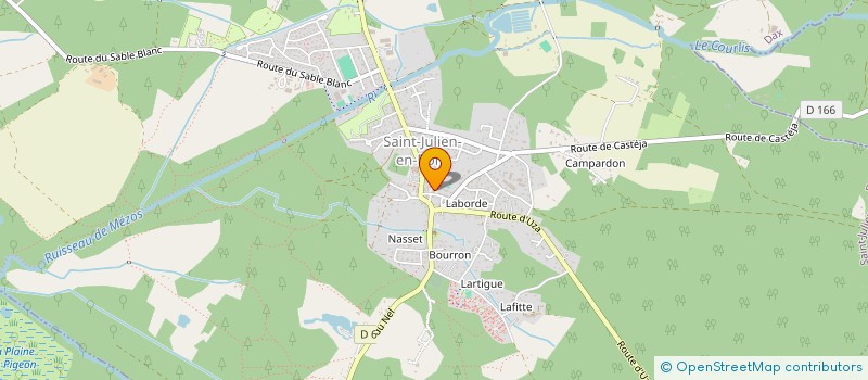 localisation de l'entreprise CLUB INFORMATIQUE  SAINT-JULIEN-EN-BORN