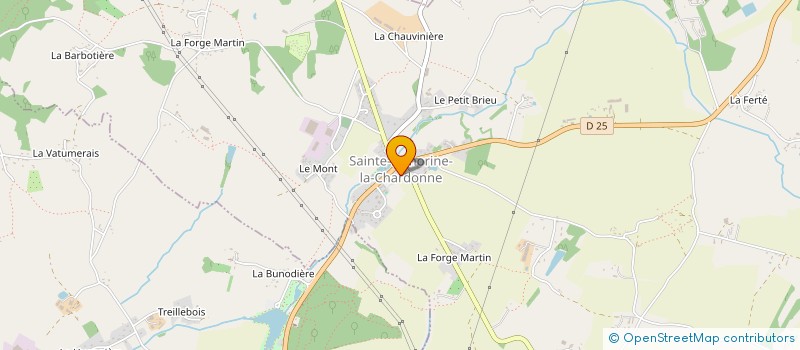 localisation de l'entreprise CLUB INFORMATIQUE DU BOCAGE à SAINTE-HONORINE-LA-CHARDONNE