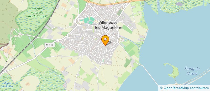 localisation de l'entreprise CLUB INFORMATIQUE MAGUELONE  VILLENEUVE-LES-MAGUELONE