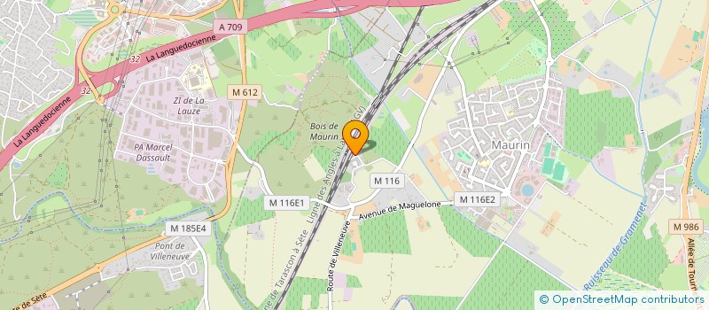 localisation de l'entreprise CLUB INFORMATIQUE & MULTIMEDIA à LATTES