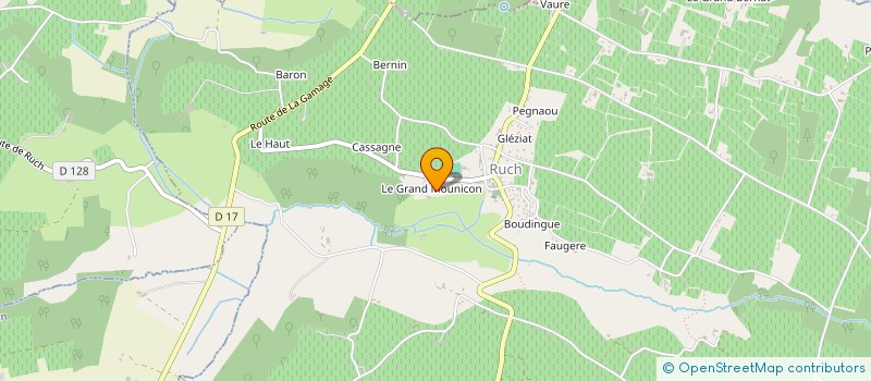 localisation de l'entreprise CLUB INFORMATIQUE RUCHELAIS  RUCH