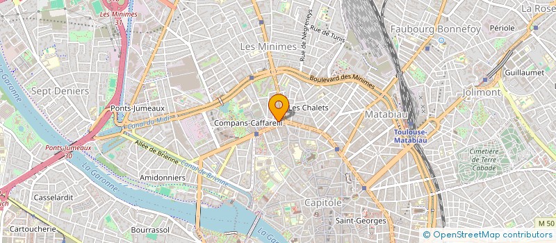 localisation de l'entreprise CLUB INSERTION JEUNESSE GABONAISE  TOULOUSE