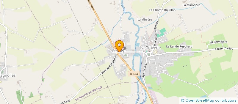 localisation de l'entreprise CLUB INTER AGE DE SAINTE MARIE LAUMONT  SOULEUVRE EN BOCAGE