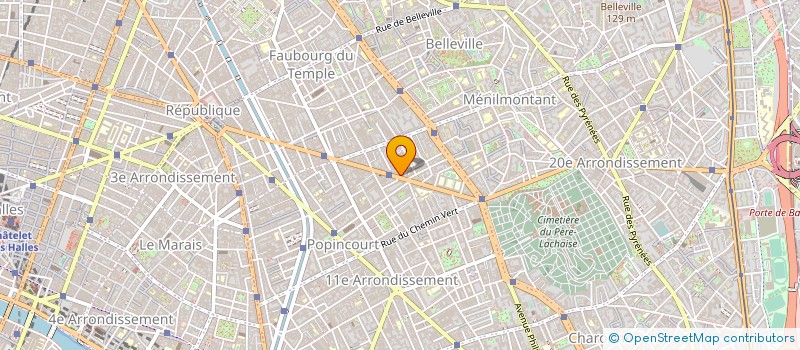 localisation de l'entreprise CLUB INTERNATIONAL ESCP EAP ENTREPRISES  PARIS