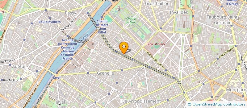 localisation de l'entreprise CLUB INTERNATIONAUX FOOTBALL à PARIS