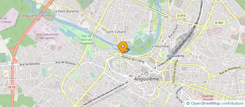 localisation de l'entreprise CLUB INVESTISSEURS ALVEOLE à ANGOULEME