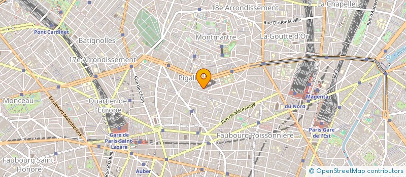 localisation de l'entreprise CLUB INVISIBLE à PARIS