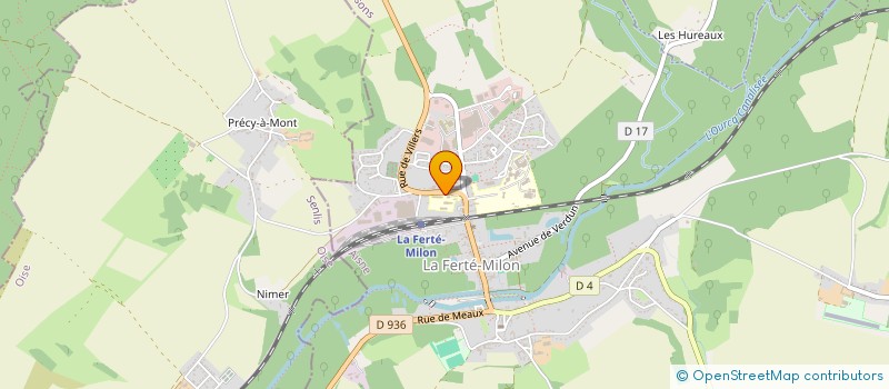 localisation de l'entreprise CLUB JEAN RACINE  LA FERTE-MILON