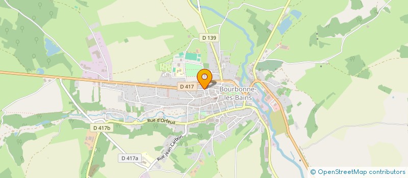 localisation de l'entreprise CLUB JEUNES BOURBONNAIS à BOURBONNE-LES-BAINS