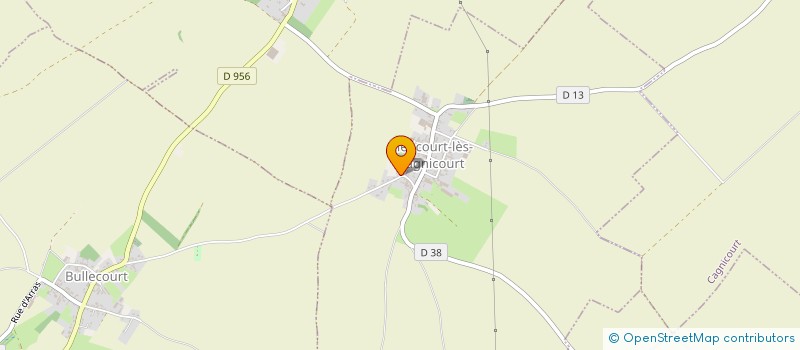 localisation de l'entreprise CLUB JEUNES RIENCOURT à RIENCOURT-LES-CAGNICOURT