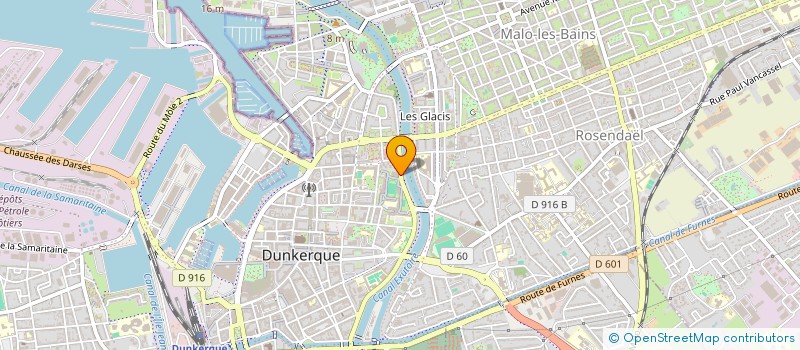 localisation de l'entreprise CLUB JEUNES SCIENCES à DUNKERQUE