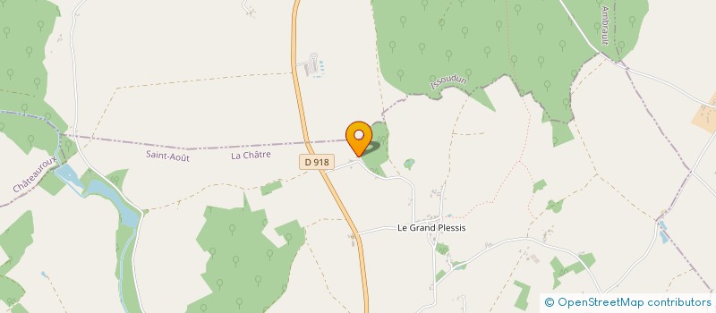 localisation de l'entreprise CLUB JEUNESSE ET LOISIRS ARDENTES à ARDENTES
