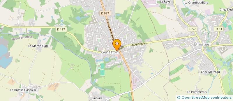 localisation de l'entreprise CLUB JOIE ET AMITIE à GENESTON