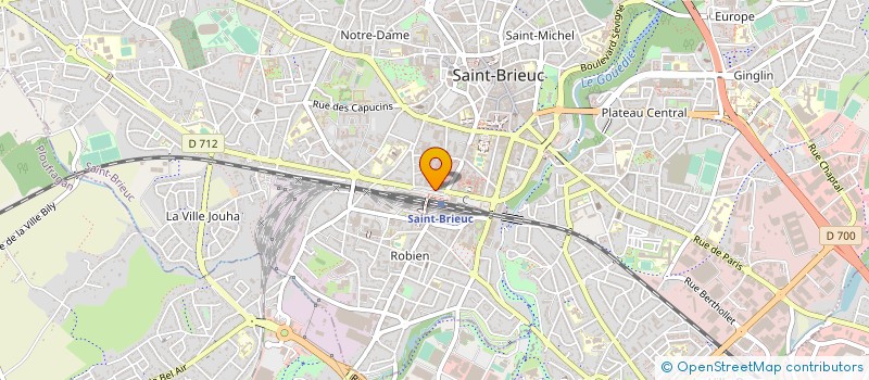 localisation de l'entreprise CLUB JUDO AL ST BRIEUC à SAINT-BRIEUC