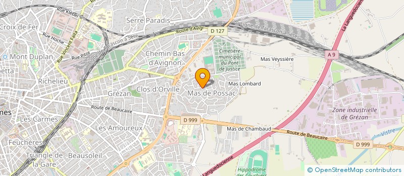 localisation de l'entreprise CLUB KARATE NIMOIS  NIMES