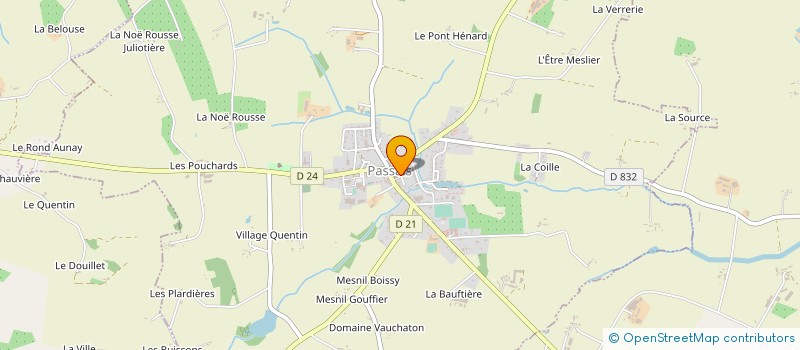 localisation de l'entreprise CLUB L'AMITIE à MANTILLY