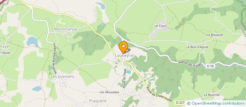 localisation de l'entreprise CLUB LA JOIE DE VIVRE VITRAC à VITRAC