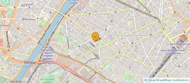 localisation de l'entreprise CLUB LAIQUE FRANCOIS COPPEE  PARIS