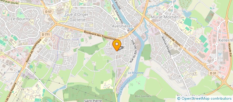 localisation de l'entreprise CLUB LAVALLOIS DU CHIEN DE TRAVAIL à LAVAL