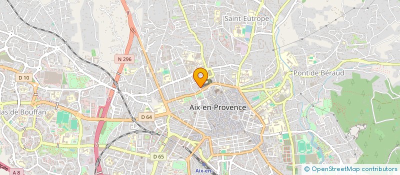 localisation de l'entreprise CLUB LE SABOT DE GRASSI à AIX-EN-PROVENCE