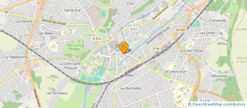 localisation de l'entreprise CLUB LEO 2036 à DREUX
