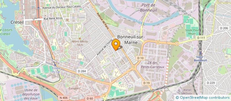 localisation de l'entreprise CLUB LEO LAGRANGE DE BONNEUIL à BONNEUIL-SUR-MARNE