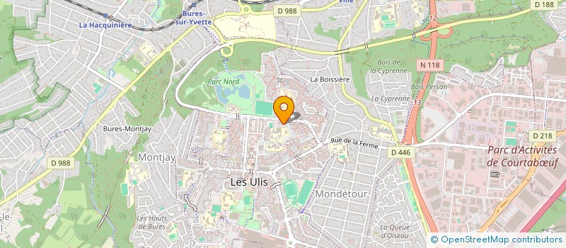 localisation de l'entreprise CLUB LEO LAGRANGE DES ULIS à LES ULIS