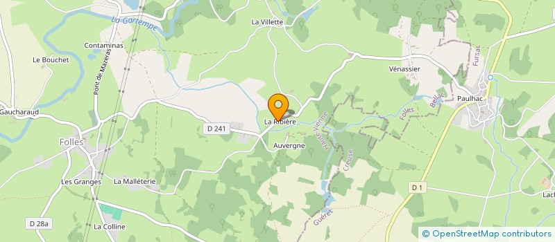 localisation de l'entreprise CLUB LES BRUYERES DU LAC à SAINT-PARDOUX-LE-LAC