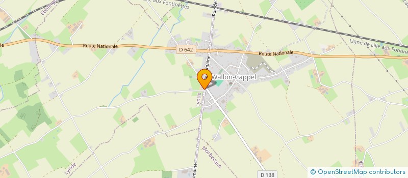 localisation de l'entreprise CLUB LES TOUJOURS JEUNES  LYNDE