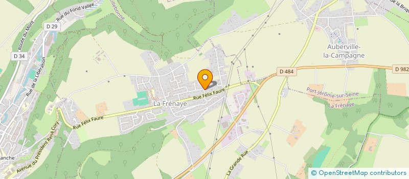 localisation de l'entreprise CLUB LOISIR BADMINTON FRENAYSIEN  LA FRENAYE