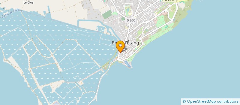 localisation de l'entreprise CLUB LOISIR ET SANTE DE BERRE à BERRE-L'ETANG