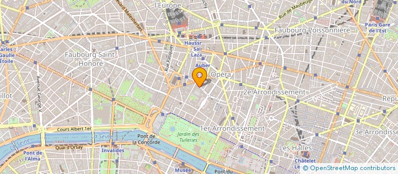 localisation de l'entreprise CLUB LOISIRS CREDIT FONCIER FRANCE à PARIS