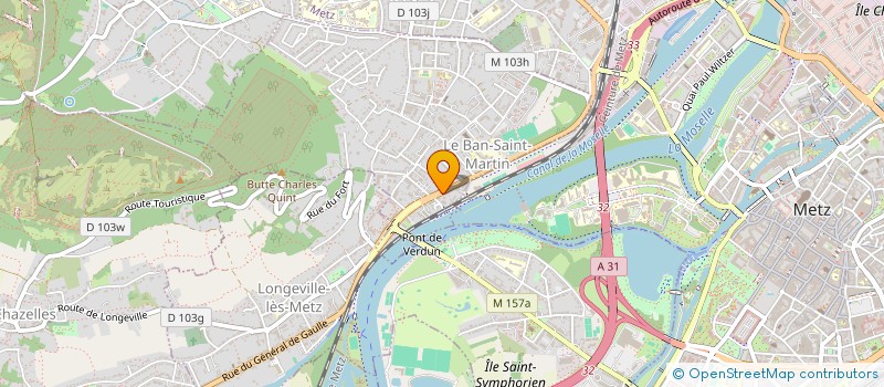 localisation de l'entreprise CLUB LUDO  LE BAN-SAINT-MARTIN